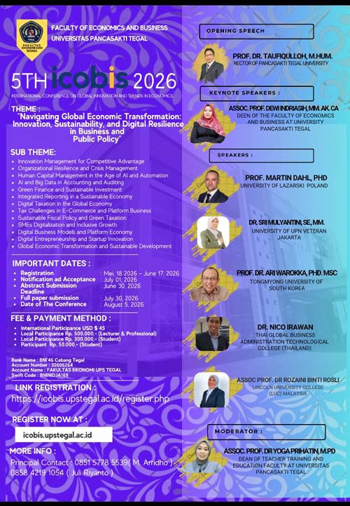 					View Vol. 2 No. 1 (2026): ICOBIS 2026
				